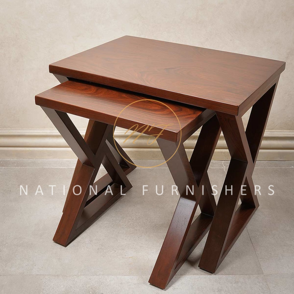 Wooden Nest Table Set – National Furnishers